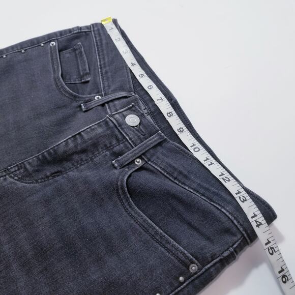 Levi's 311 Jeans Shaping Skinny Studded Gray Denim Mid Rise - Picture 6 of 15